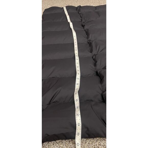 Lululemon 54x11 inches Black Snap Down Puffer Wonder Puff Scarf-U - Picture 7 of 13